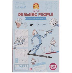 Kreativní sada Tiger Tribe Drawing People - Learn. Practice. Create