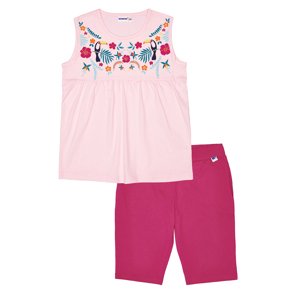 Dívčí pyžamo - Winkiki WJG 91170, růžová Barva: Růžová, Velikost: 134