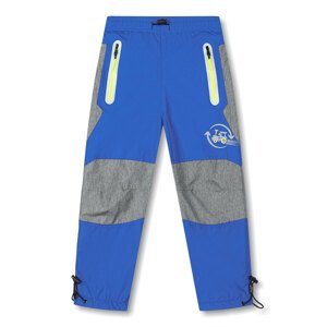 Chlapecké šusťákové kalhoty, zateplené - KUGO K6972, jasně modrá Barva: Modrá světle, Velikost: 98
